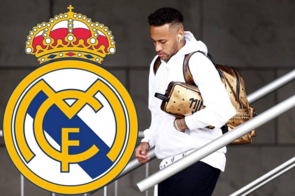 El Real Madrid ha enviado un emisario a Brasil para entrevistarse con Neymar Junior y su entorno con la idea de averiguar qué opciones tiene de llevar adelante su fichaje durante este verano tras la salida de Cristiano Ronaldo a la Juventus, según aseguró el programa 'El Chiringuito' . El brasileño sería el elegido por Florentino Pérez.