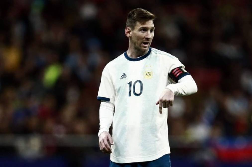 Messi revivió su frustración con Argentina.