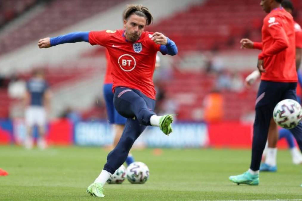 Jack Grealish: Luego de su brillante actuación con el Aston Villa, el Manchester City, el United y el Chelsea se pelean por el fichaje del centrocampista inglés. Foto AFP.