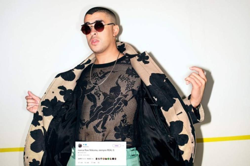 Posteriormente Bad Bunny compartió la polémica frase en su cuenta de Twitter.<br/>