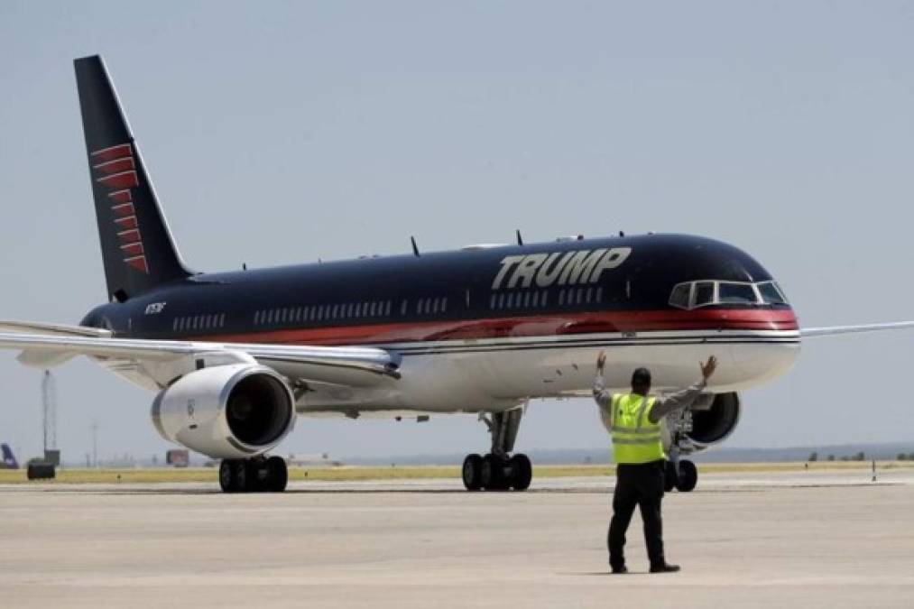 Es un Boeing 757-200 que Trump adquirió en el 2011.