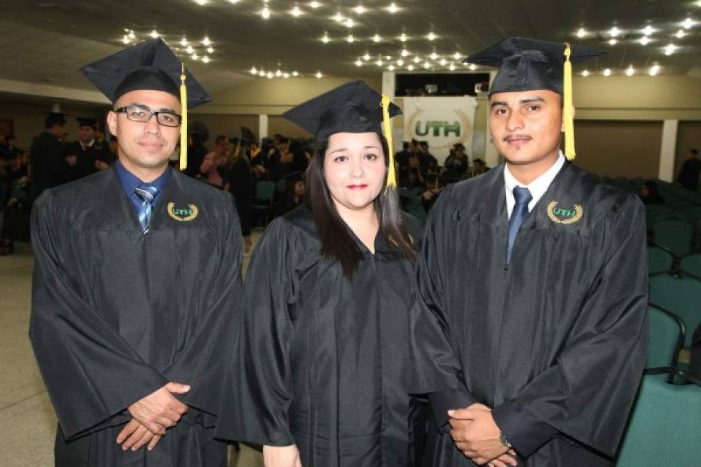 Astor Henríquez, Margie Canon y Wilmer Padilla.