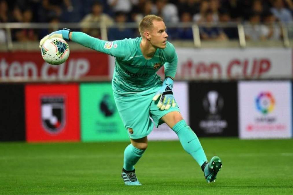 Marc-André ter Stegen: (Portero alemán del FC Barcelona).