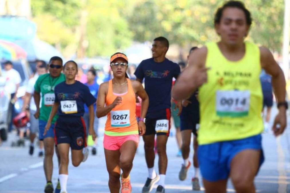 Los participantes realizarpn actividades como la marathón por las calles del sector noroeste de San Pedro Sula.