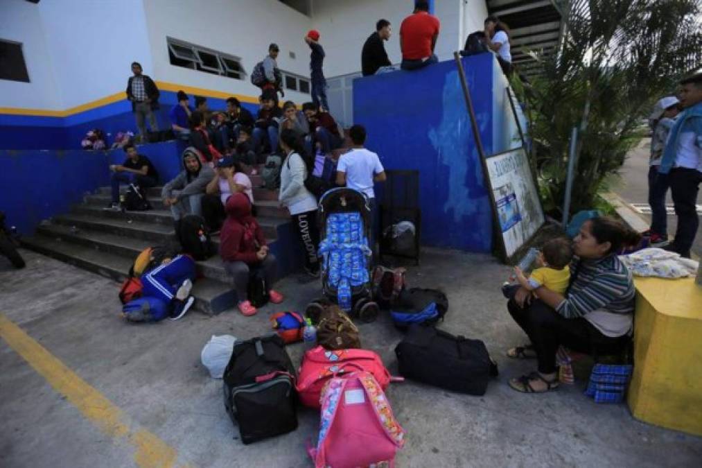 Según la embajada de Honduras en México, de unos 2.500 hondureños que están en albergues en México, sólo el 3% tiene probabilidades de lograr asilo en Estados Unidos. EFE