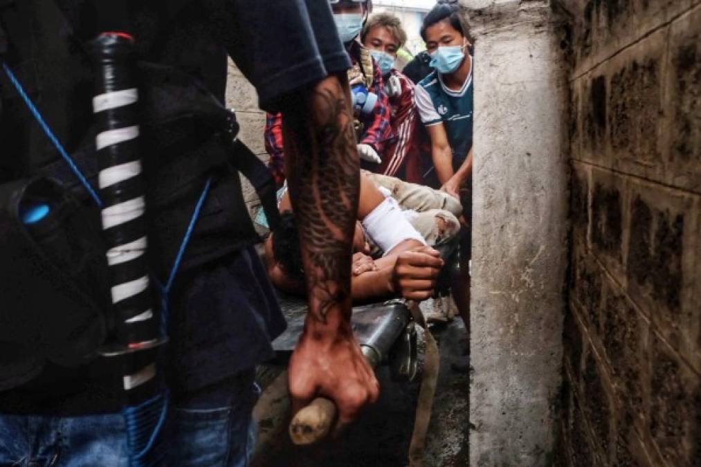 La Oficina del Alto Comisionado de la ONU para los Derechos Humanos dijo que recibieron informes sobre decenas de muertos, incluidos niños, centenares de heridos en unas 40 localidades y detenciones masivas. Foto AFP