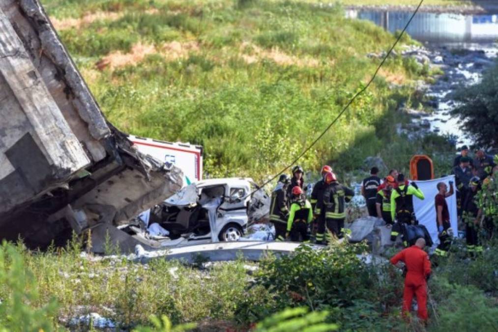 El puente fue realizado por el ingeniero Riccardo Morandi, el mismo autor del puente General Urdaneta de Maracaibo, en Venezuela, uno de los más largos en el mundo, que se hundió tras el choque de un barco petrolero.