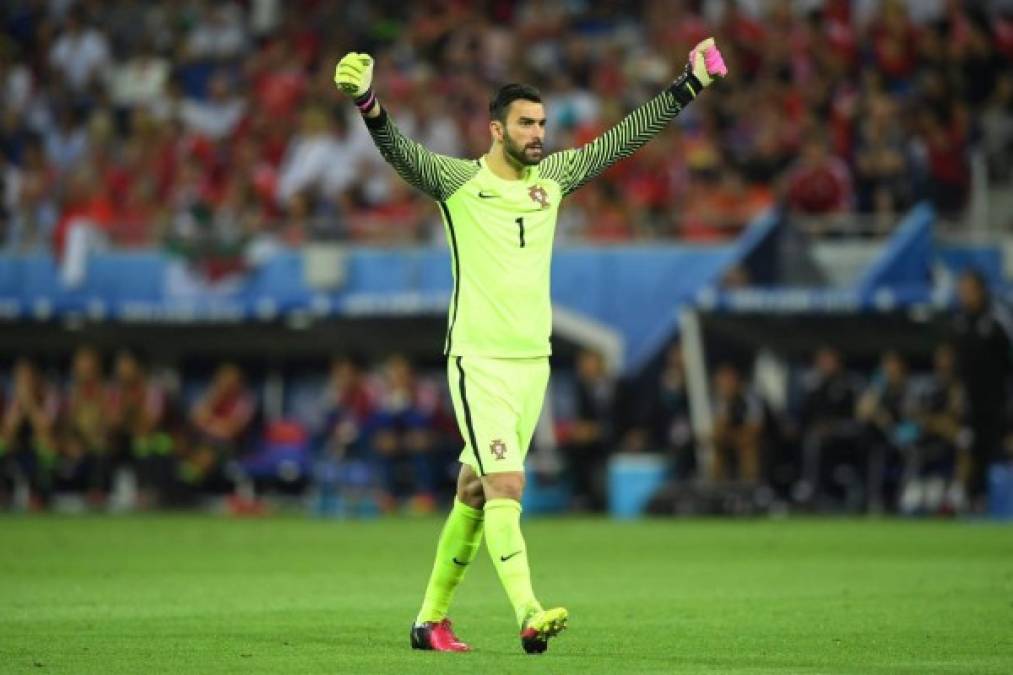 El arquero portugués Rui Patricio (Sporting de Lisboa)