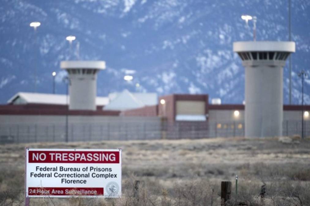 El Chapo de 62 años, cumplirá su sentencia en la cárcel de Colorado ADX Florence.