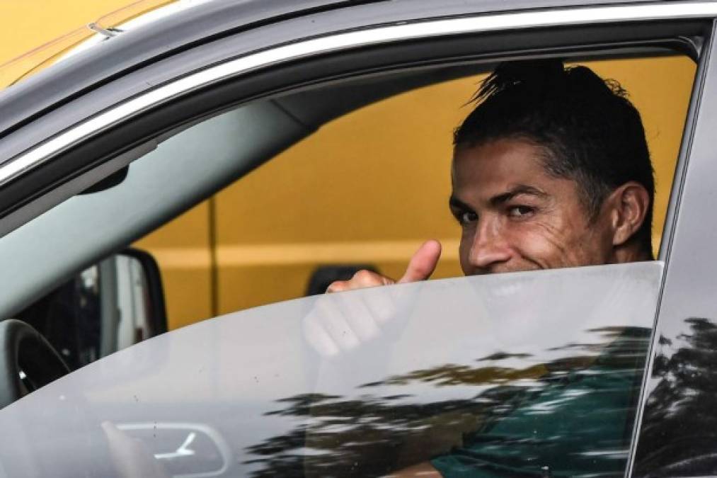 Cristiano Ronaldo se reintegró el pasado lunes a los entrenamientos de la Juventus en Italia.