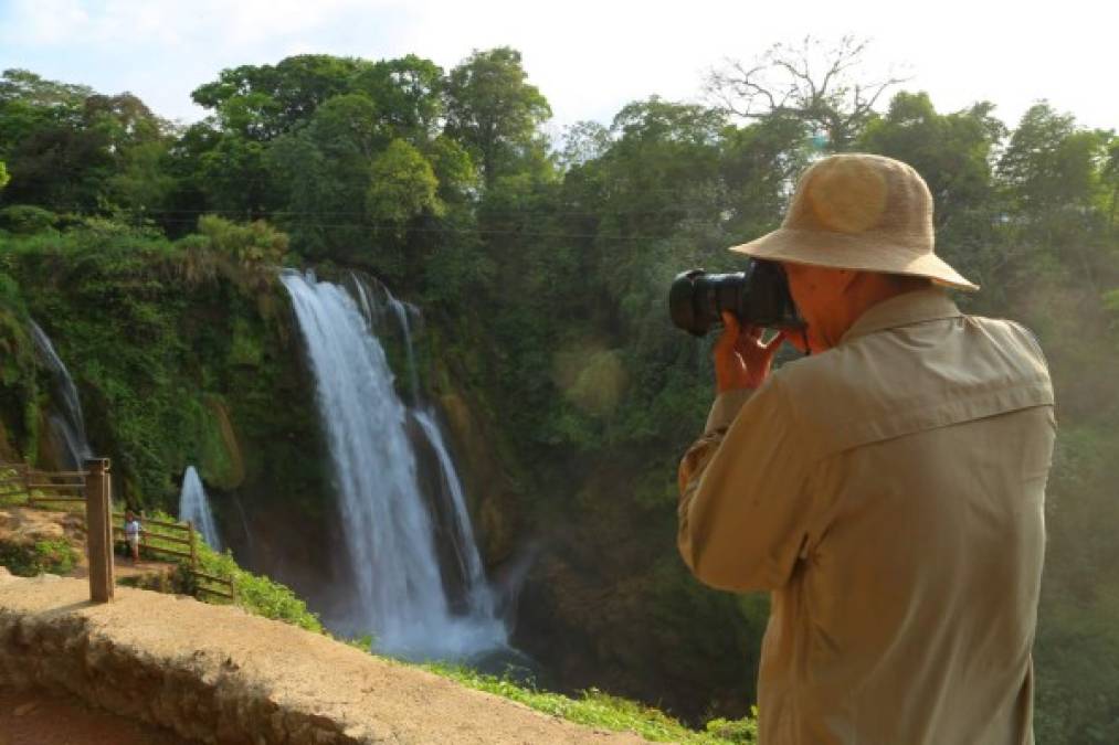 Las impresionantes cataratas de Pulhapanzak son las segundas más grandes de Centroamérica.