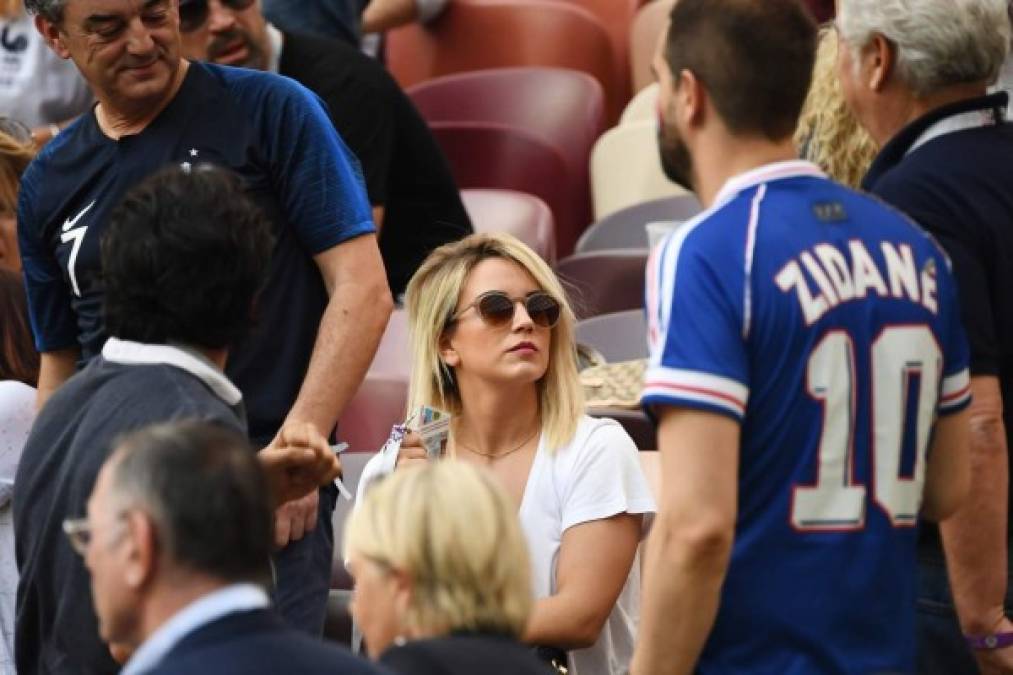 La esposa del delantero francés Antoine Griezmann, Erika Choperena.