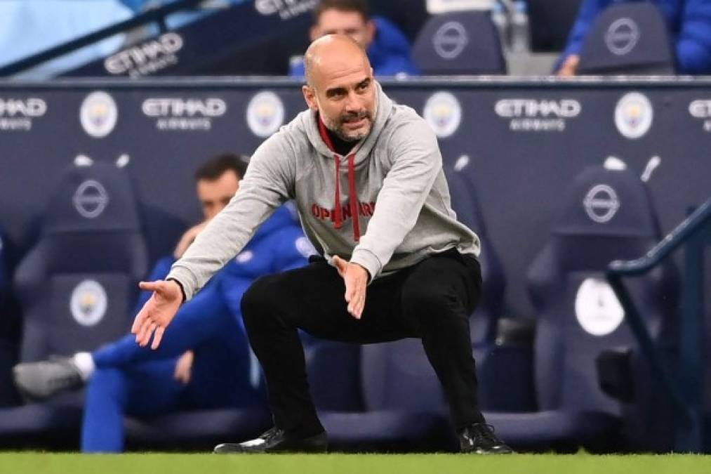 Por ahora Pep Guardiola no se ha pronunciado sobre el hecho que su hija fue captada besándose con el jugador Dele Alli del Tottenham. Foto AFP.