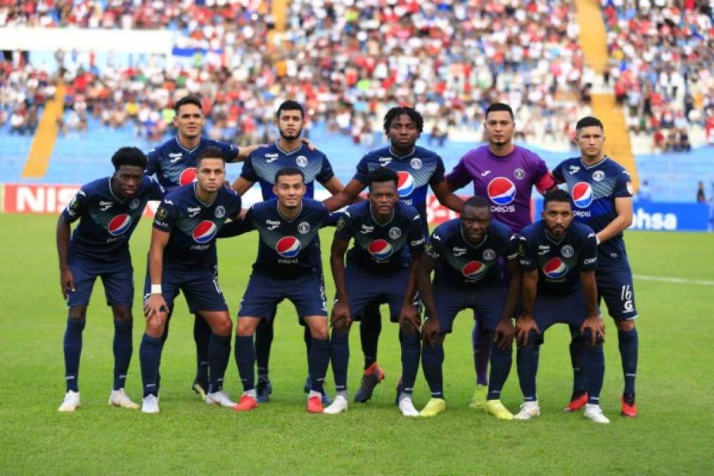 Este fue el 11 titular del Motagua para el clásico que perdieron ante Olimpia. Diego Vázquez mandó un equipo alternativo ya que el próximo jueves se medirán al Saprissa por la final de ida de la LIGA Concacaf.