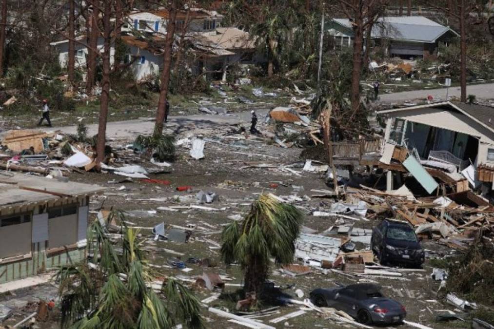 'No ha quedado nada. Mexico Beach fue borrado', indicó Brock Long, director de la Agencia Federal de Manejo de Emergencias (FEMA).