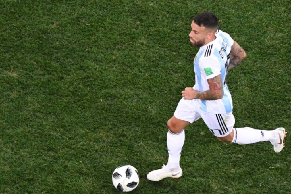 Nicolás Otamendi: Es el líder en la zaga de Argentina .