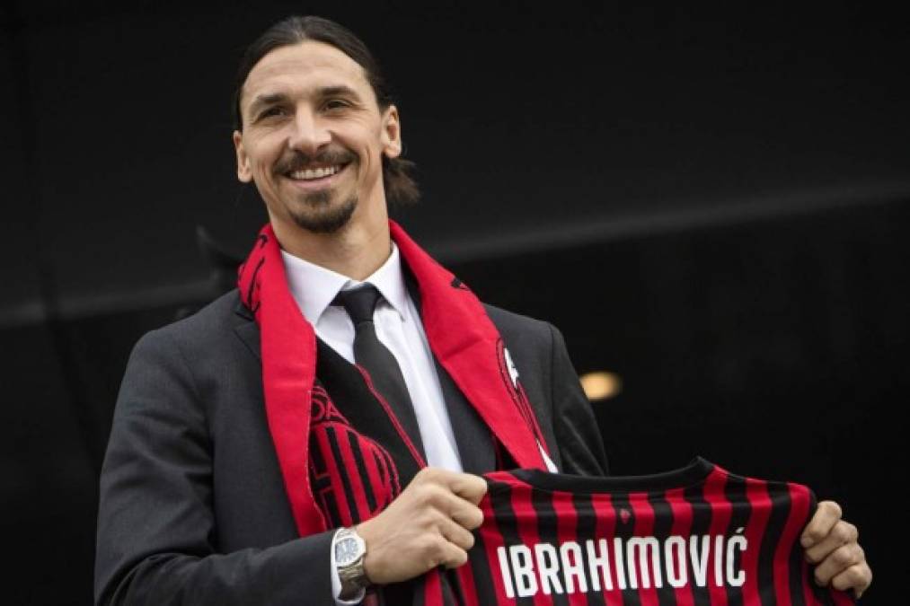 Ibrahimovic marcó 56 goles y disputó 85 partidos en su primera etapa en el AC Milan.