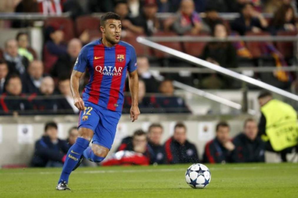 Rafinha: El volante brasileño es otro de los que ha pedido irse del Barcelona ya que quiere tener más minutos.