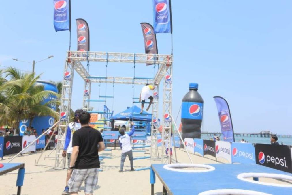 Este verano los hondureños han disfrutado del emocionante Desafío Pepsi en las bellas playas de Tela.