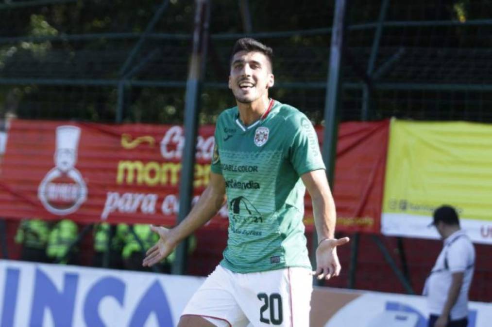 Bruno Volpi: El delantero argentino se quedó sin contrato en el Marathón y en el cuadro verdolaga esperan llegar a un acuerdo para que permanezca en el club.