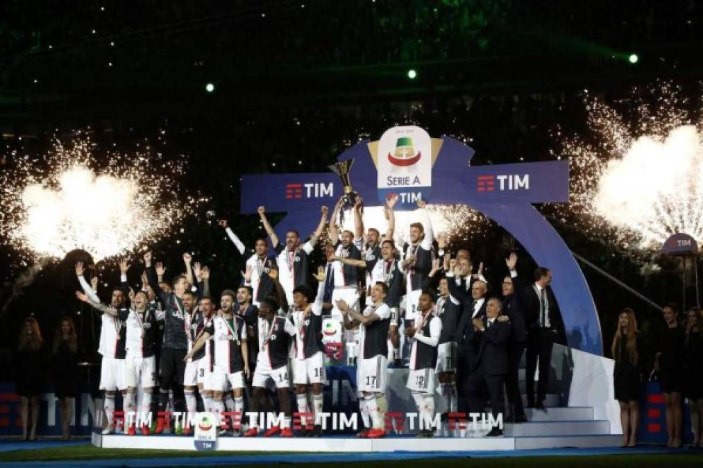 12. Juventus (Italia) - El equipo turinés es el que ha obtenido más títulos de la Serie A, con 35 en sus vitrinas.