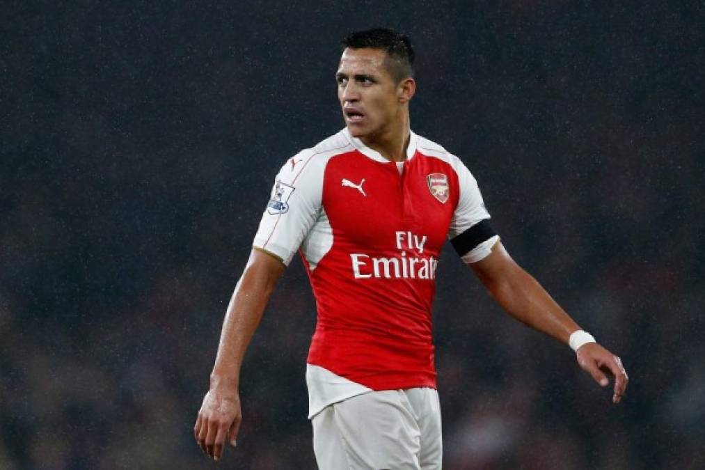 Alexis Sánchez: Según The Guardian, es el objetivo número uno del Chelsea, pero lo tendrá difícil.