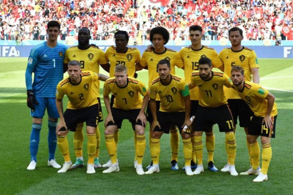 Bélgica acompaña a Inglaterra en el Grupo G a los octavos de final del Mundial de Rusia 2018. Foto AFP