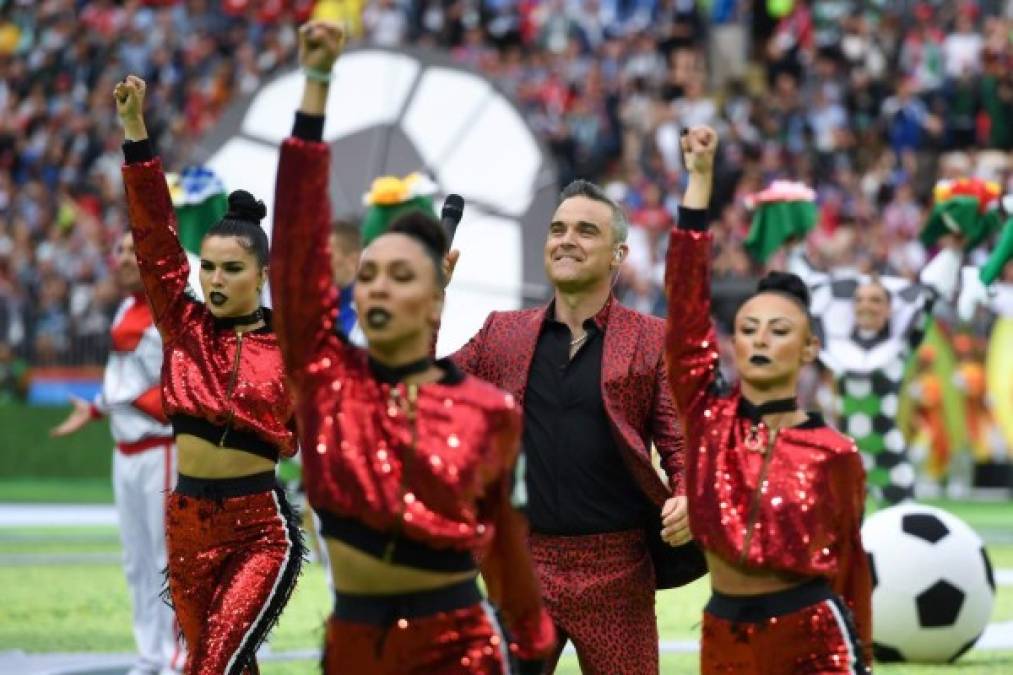 La ceremonia se celebró a escasos 30 minutos del inicio del primer partido de la Copa Mundial de la FIFA: Rusia vs Arabia Saudita.<br/>