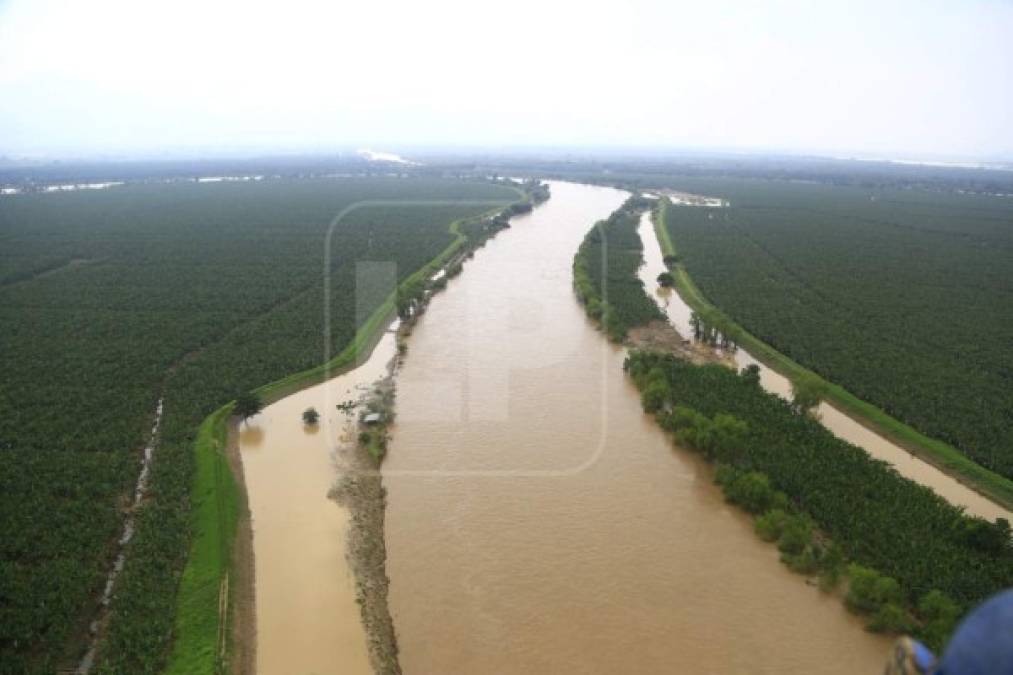 El Progreso es una de las ciudades en el extenso valle de Sula que quedaron inundadas por el desbordamiento de ríos caudalosos como el Ulúa y el Chamelecón.