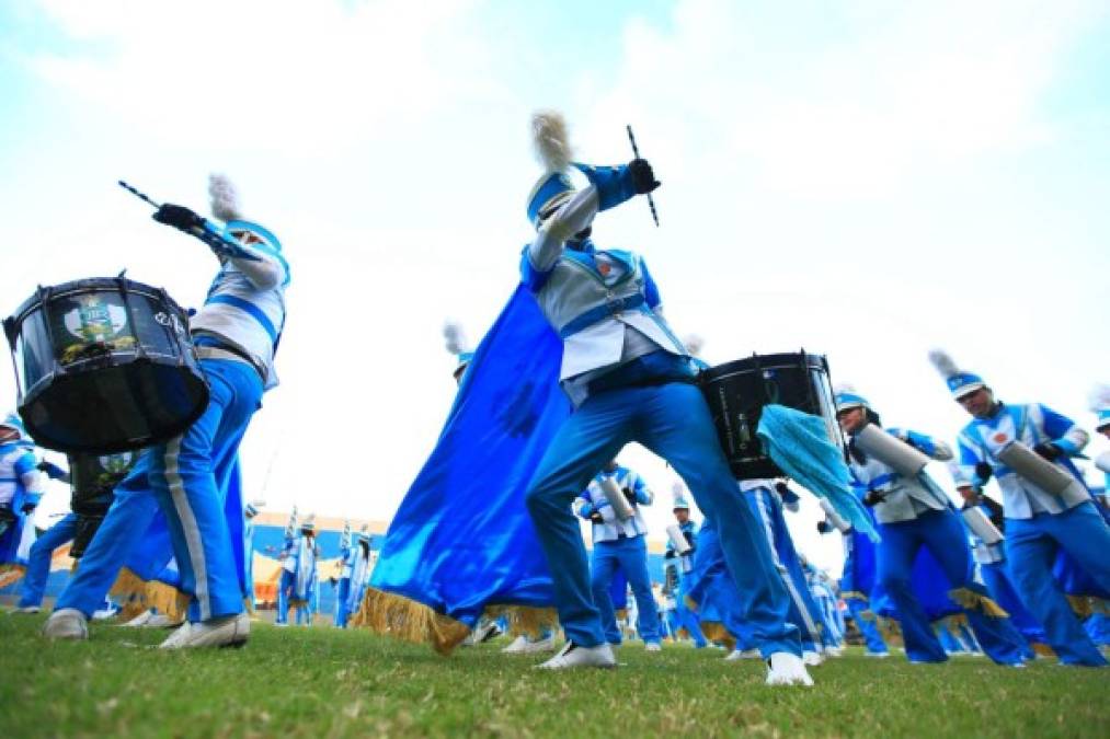 Como ya es tradición, la numerosa banda del Reyes destaca entre las mejores a nivel nacional.