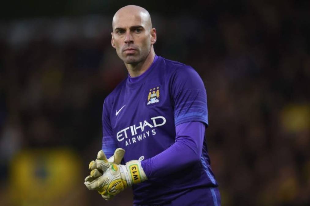 El portero Willy Caballero no seguiría en el cuadro citizens.