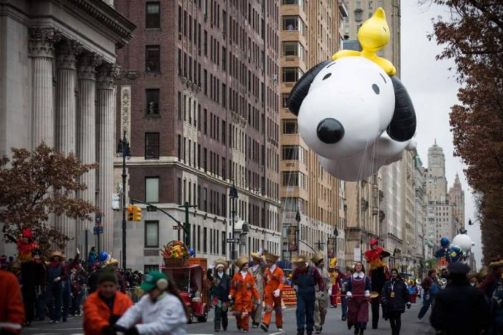 Este desfile se realiza en Nueva York desde los años 20, y las figuras que participan en él han ido cambiando con el paso del tiempo.