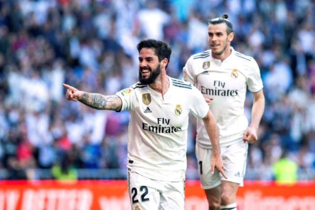 Isco, que no era titular desde enero de 2019 y que no marcaba desde diciembre de 2018, regresó al once y se reencontró con el gol, tras una jugada en la que participaron Marco Asensio, que tampoco tuvo mucho protagonismo con Solari, y Karim Benzema.