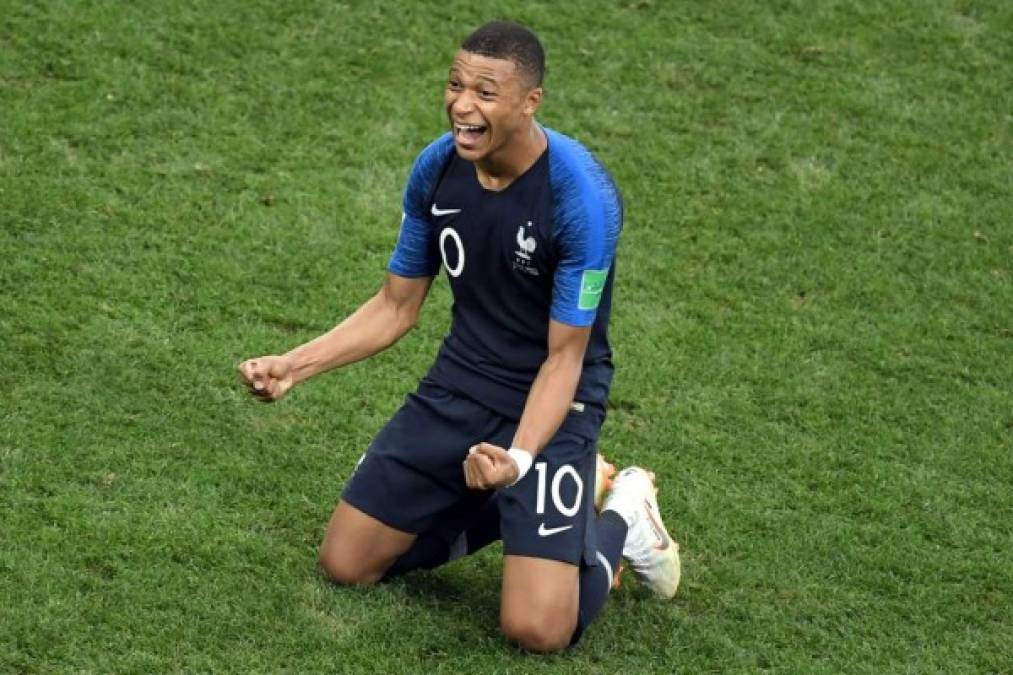 Kylian Mbappé (Francia): La sensación del Mundial. El más joven desde Pelé en marcar dos goles en un partido mundialista, ha sido el jugador más desequilibrante, un peligro constante por su velocidad y desborde. Ganó el trofeo al mejor joven y parece un aspirante al Balón de Oro, dentro de no mucho.