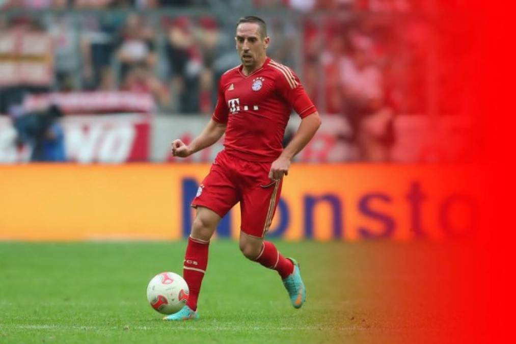 Frank Ribéry: El volante francés estaría pensando en ise a China o la MLS.