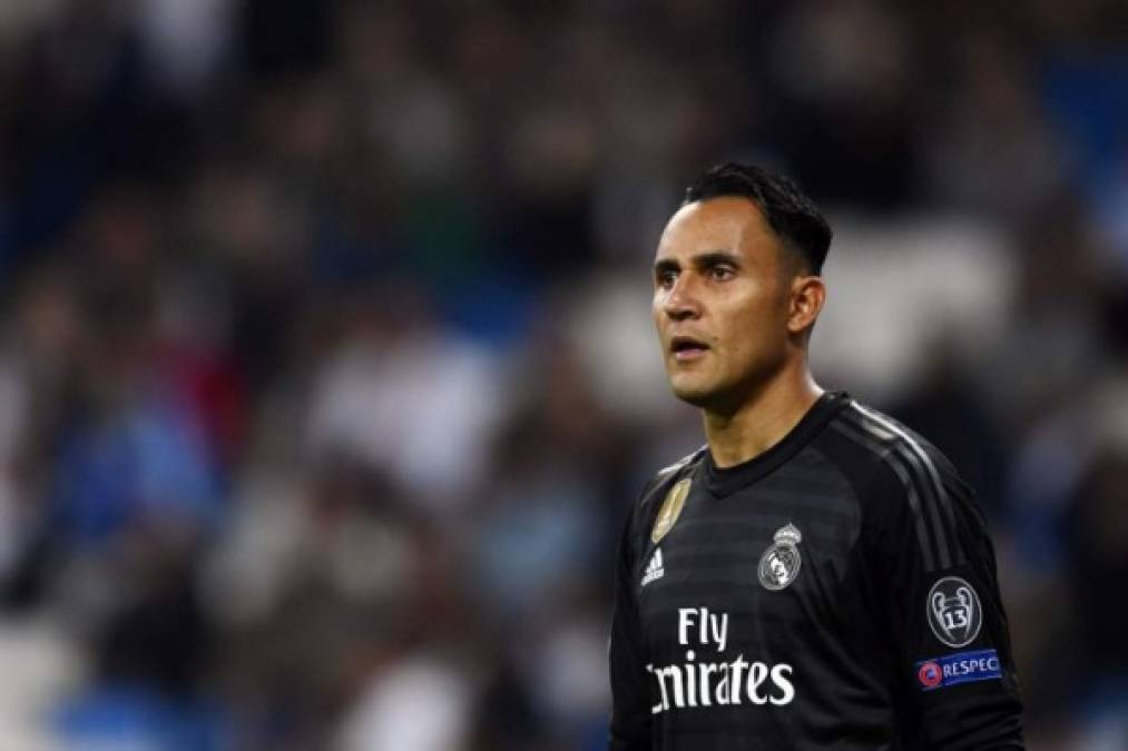 Keylor Navas volvió al arco titular del Real Madrid luego de que en la Liga ha sido marginado.