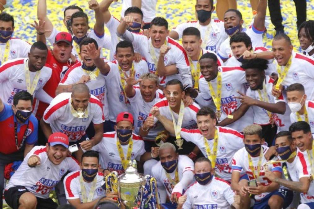 Olimpia se consagró Bicampeón de Honduras tras vencer al Marathón con global de 3-0. Los albos alzaron el título 32 de su historia.