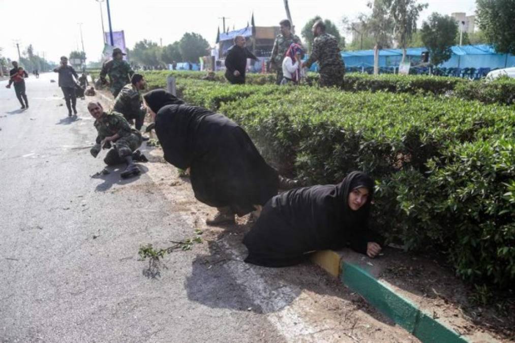 Irán considera que los padrinos regionales del terrorismo y sus maestros estadounidenses son responsables de tales ataques.