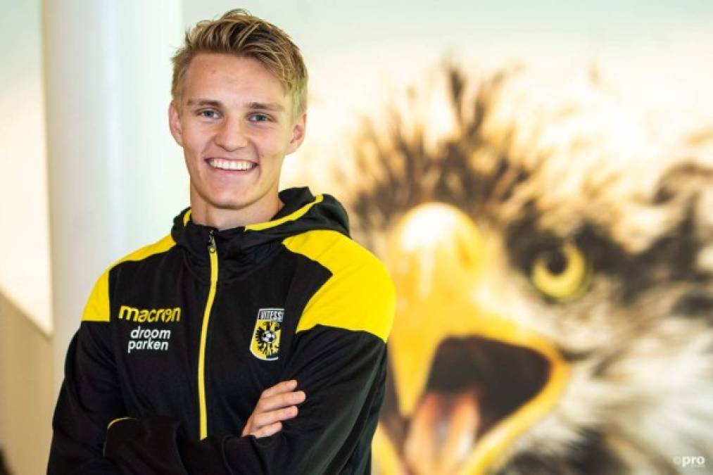 Martin Ödegaard: El Real Madrid anunció la salida del joven noruego y ahora jugará en el Vitesse Arnhem de la Liga de Holanda.