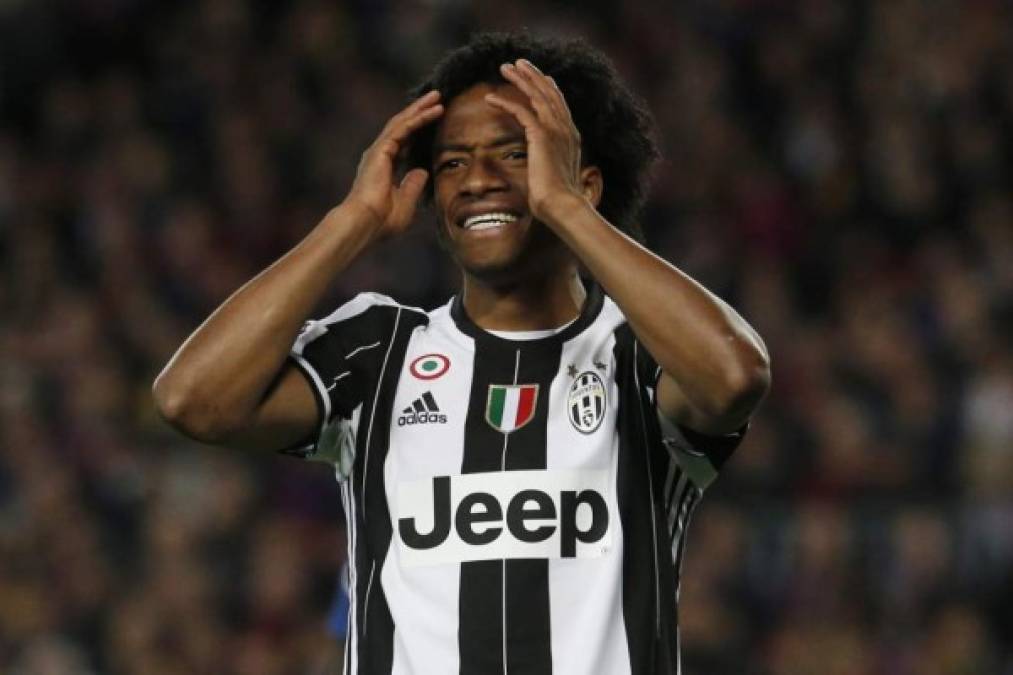 El colombiano Juan Cuadrado gana 3.5 millones de euros.