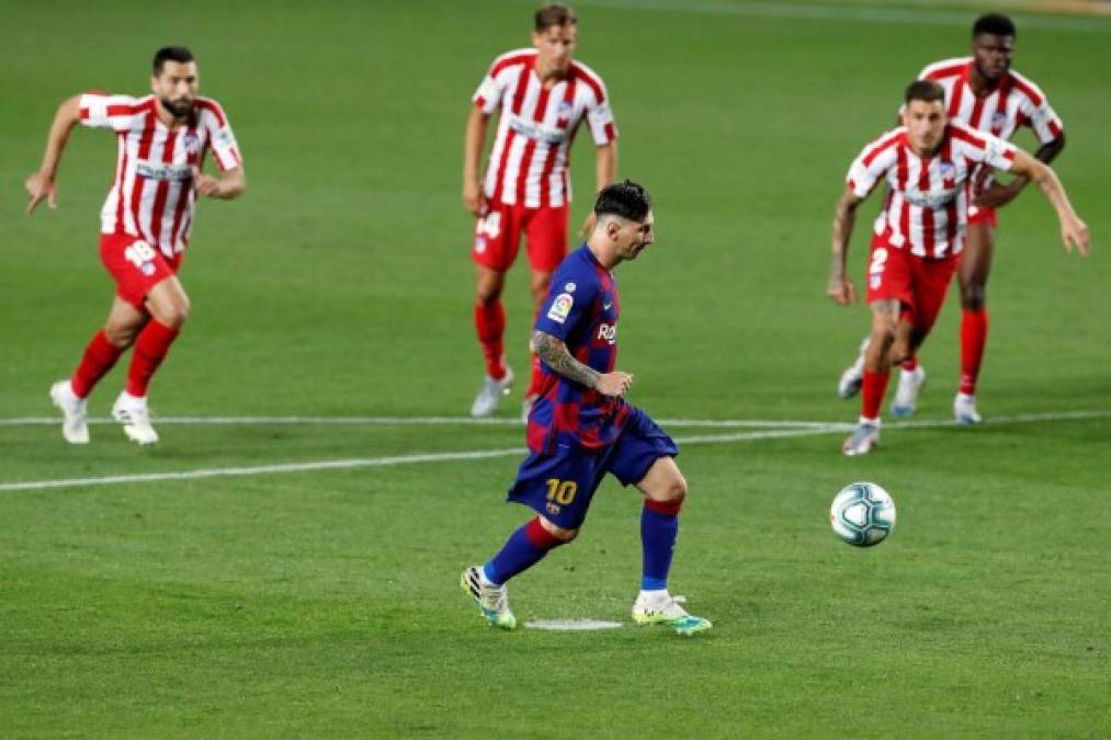 Con este Panenka llegó Messi al gol 700 de su carrera entre el Barcelona y la Selección Argentina.