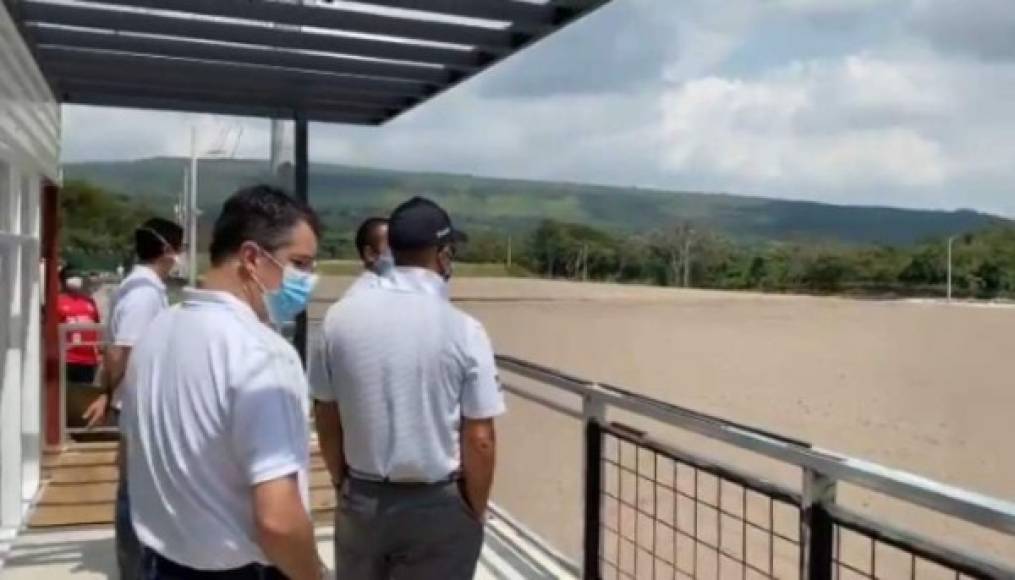 La casa del Olimpia tendrá dos canchas de grama natural y una de grama artificial.