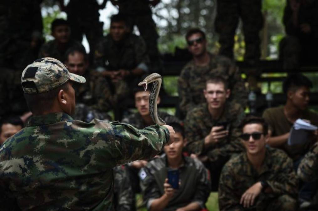 Las maniobras 'Cobra Gold', los mayores ejercicios militares del sudeste asiático, reúnen a militares de 30 países, incluyendo Estados Unidos, Japón y Francia.