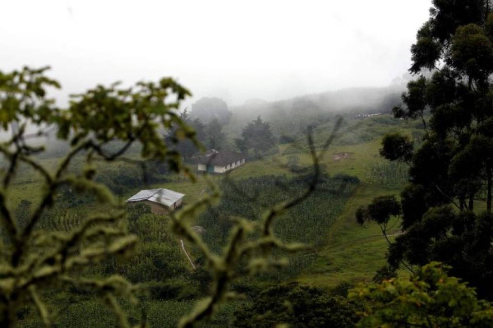 Una cautivadora vista de Guajiquiro en La Paz.