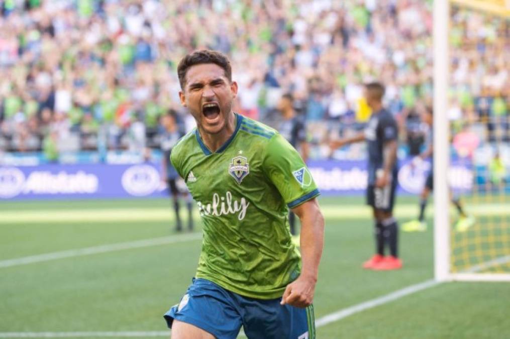 Cristian Roldán: Se desempeña como mediocampista y cuenta con 24 años de edad. Es clave en el centro del campo del Seatle Sounders.