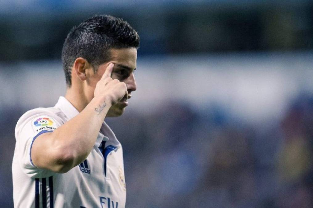 James : El volante colombiano no cuenta con el respaldo de Zidane pero su esposa ha señalado que la idea es quedarse a luchar por un puesto en el Real Madrid. Pero al parecer según diario Marca, en el club blanco lo estarían vendiendo.