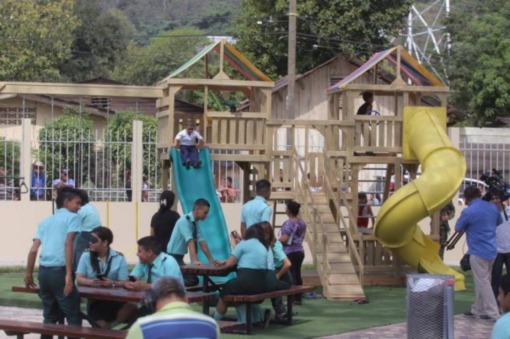 Los colegiales también podrán disfrutar del centro de recreación.