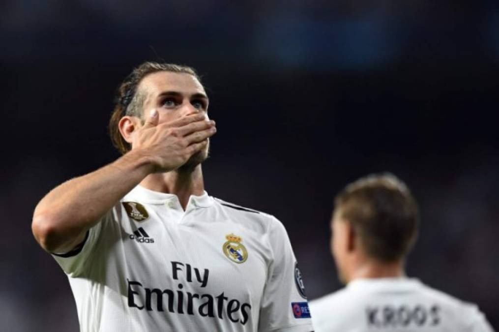 El galés Gareth Bale anotó el 2-0 parcial del Real Madrid ante la Roma en el minuto 58.