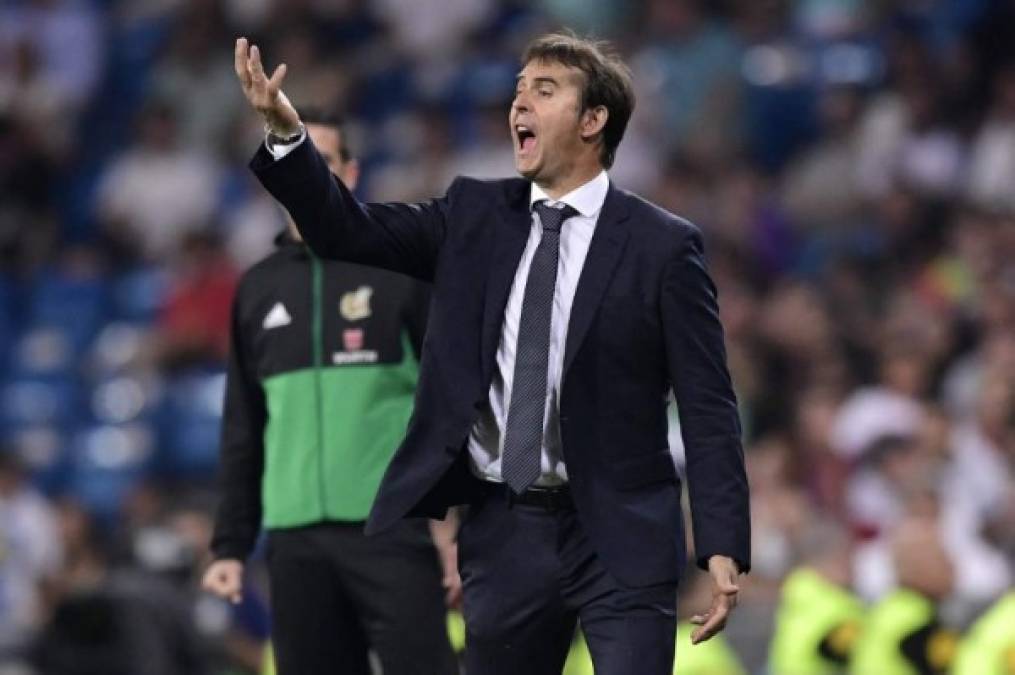 Julen Lopetegui: El entrenador del Real Madrid ha señalado que dos porteros se irán del club ya que actualmente cuenta con cinco cancerberos. Todo indica que los que no seguirán son Lucas Zidane y Kiko Casillas.