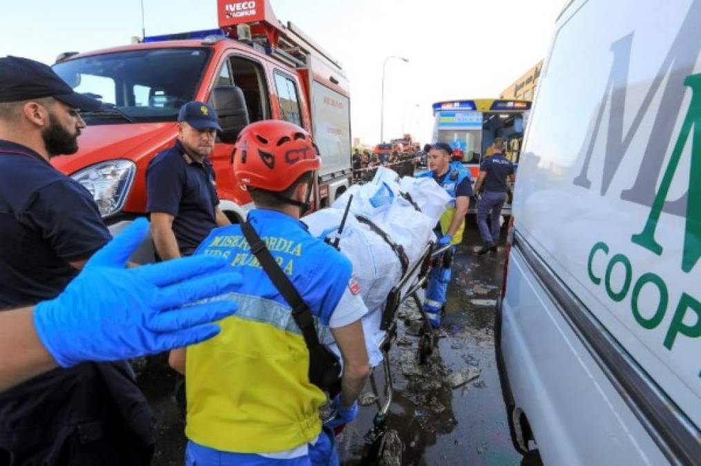 La tragedia enlutó a decenas de familias en Génova.
